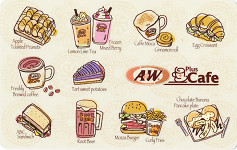 A&W Restaurant Card